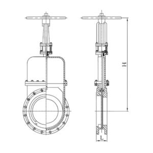 Durable Water Media Electric Motor Resilient Seated Gate Valve for Normal