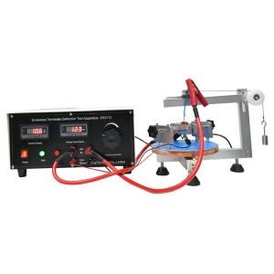 Buy cheap IEC 60884-1 Screwless Terminals Deflection Test Apparatus 100A from wholesalers