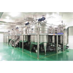 Buy cheap 2000L Shampoo Cosmetic Mixing Tank Single Layer from wholesalers