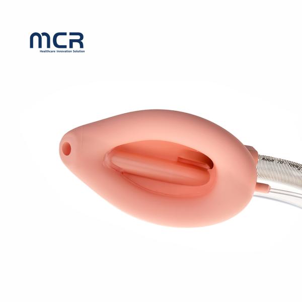 Buy cheap Double Lumen Laryngeal Mask Airway Disposable LMA Silicone Curved from wholesalers