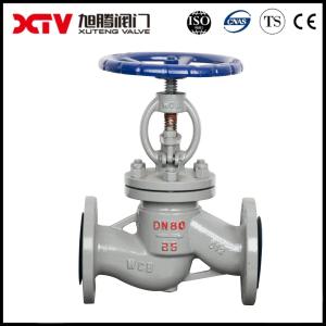 ANSI 150lb CF8 Gas Media Stainless Steel Flange Ends Globe Valve for Low