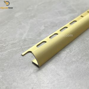 Buy cheap Bathroom Tile Edge Trim Metal Tile Trims Aluminum Material 6063 T5 from wholesalers