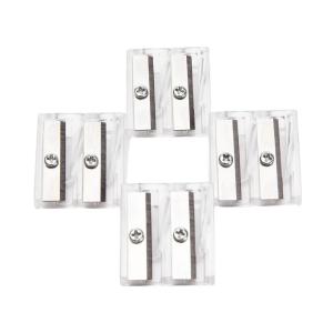 Buy cheap Two Hole transparent Manual Pencil Sharpener 11.4mm from wholesalers