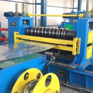 Buy cheap 0.35mm - 1.8mm Hydraulic Slitting Line Machine For 1250mm Width Galvanized Steel from wholesalers