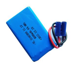 Buy cheap 11.1V 4000mAh 44.4WH Lithium Polymer Battery Pack from wholesalers