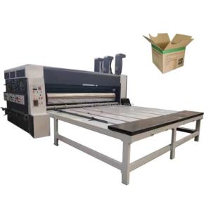 Chain Feeding Paper Forming Machine Carton Box Printing Slotting Die Cutting