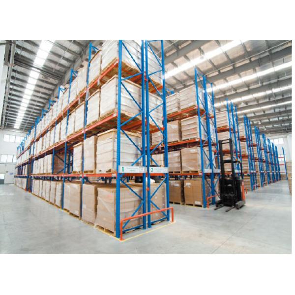 Quality Heavy Duty Warehouse Shelving , Large Capacity Industrial Storage Shelves for sale
