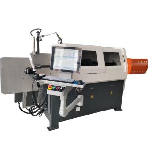 Buy cheap 3D Wire Bending Machine CNC Wire Bender with 2-8MM Wire Size 10000.0mm Max Wire Feed and 17.4-21.6kw Power from wholesalers