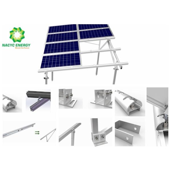 China Solar Panel Brackets Support Module Bracket Solar Panel  Solar Panel Mounting Rack  Home Solar Panel  Solar Panel Pole on sale