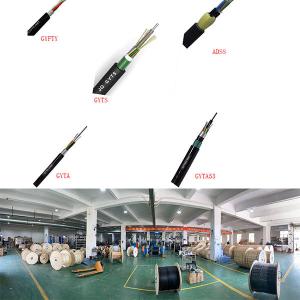 Buy cheap 200m Span ADSS Fibre Cable 12 Cores Fiber Optic Cable ADSS from wholesalers
