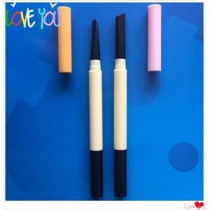 OEM professional customized ABS eyebrow pencil, waterproof long lasting cosmetic