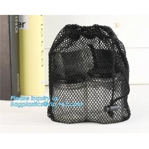 Buy cheap Mesh Gym Drawstring Bag Backpack For Basketball And Football,Promotion small drawstring mesh bag backpack bagease packa from wholesalers