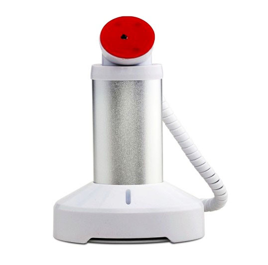 Quality COMER retractablet cord and Rechargeable Tablet PC Burglar Alarm Display Holder for phone shops for sale