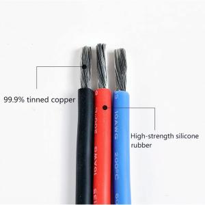 Buy cheap Stranded Conductor 180 Degree Sif Versatile Single Core Electric Silicone Cable with Extended Temperature Range from wholesalers