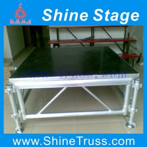 Buy cheap aluminium adjustable mobile stage from wholesalers