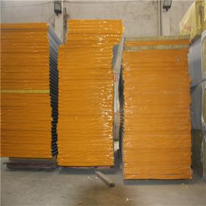 Buy cheap sandwich panel homes 50mm rock wool sandwich board with fireproof from wholesalers