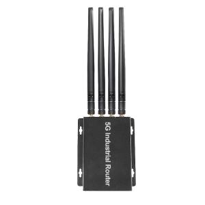 Buy cheap Practical Black Industrial Modem Router 1000Mbps 2 Gigabit Ports from wholesalers