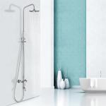 Buy cheap Mirror SS 304 Wall Mounted Bath Shower Filter Adjustable Base from wholesalers
