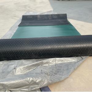 Diamond Pattern Conveyor Pulley Lagging Drum Rubber Lagging Sheet 10 Meter