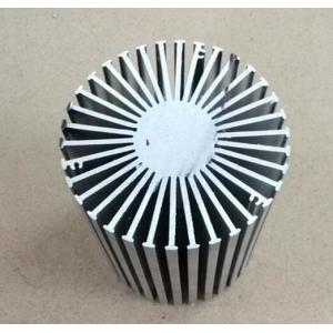 China Customized Industrial LED Aluminum Heat Sinks Anodized Sunflower Heatsink on sale