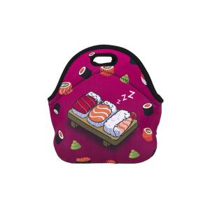 Buy cheap Custom made lunch bags , neoprene fashionable lunch bags with printing from wholesalers