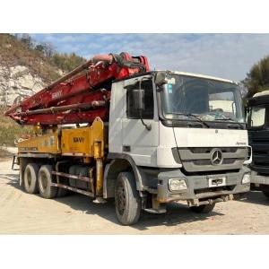 Buy cheap High Productivity/h SY5295THB 37m Concrete Pump Truck Mercedes Benz Construction Machinery from wholesalers