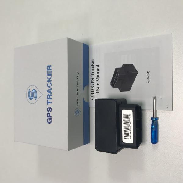 Buy cheap mini obd car tracker real time tracking gps device with built in battery from wholesalers