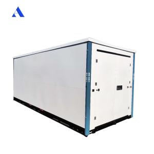 Buy cheap Galvanized 3m 4m 6m 20ft Flat Pack Mobile Storage Portable Foldable Self Storage Container for Space Efficiency from wholesalers