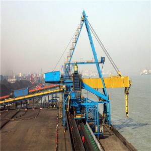Buy cheap 800 Tph Screw Ship Unloader Bulk Material Unloading From Vessel from wholesalers