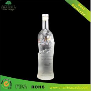 Buy cheap Special-Shape Embossing  Glass Bottle for Vodka from wholesalers