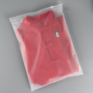 Buy cheap Laminated Custom Matte Resealable Transparent Plastic Ziplockk Bags For Packing Clothes from wholesalers