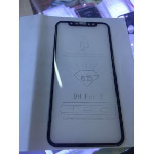 Iphone X 6D tempered glass protection, Iphone X tempered glass protection,