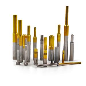 Buy cheap High Strength TiN Coating Precision HSS Stamping Punch Pin OEM Design Screw Die Parts from wholesalers