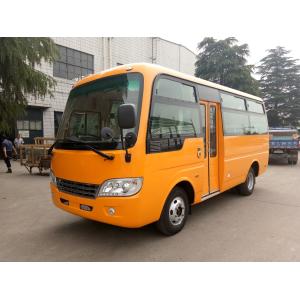 Shell Structure Star Minibus , Mitsubishi Engine 19 Passenger Coach Bus