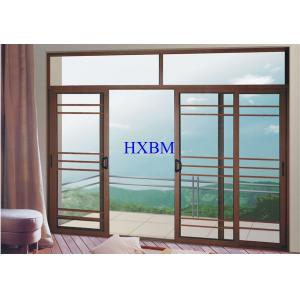 Buy cheap Villas Apartments Aluminum Sliding Windows With 6mm Tempered Glazing from wholesalers
