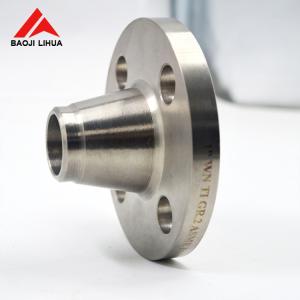 Buy cheap ASTM B381 Rustproof Titanium Weld Neck Flange Gr12 Polished Surface from wholesalers