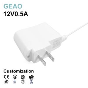 Buy cheap Reliable 12V 0.5A Power Adapter 6W Wall Power Supply Long Lasting from wholesalers