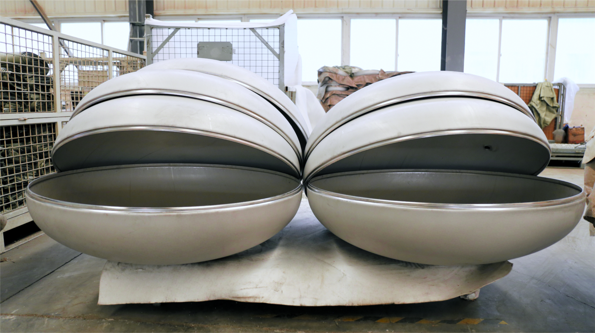 Buy cheap 2:1 Elliptical Dished Head with Reduced Opening ISO 9001 Certified Stainless Steel Tank Head from wholesalers