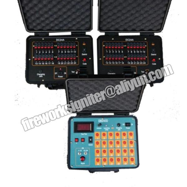 Rechargeable 500m 48 Cues Firework Firing System
