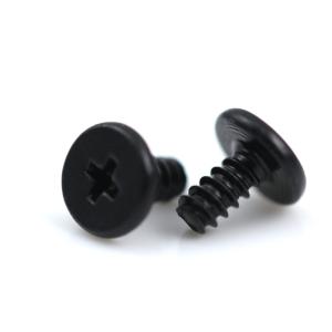 Buy cheap Black Zinc Plated M1.4 Phillips Flat Head Precision Screw Micro Size for Electronics from wholesalers