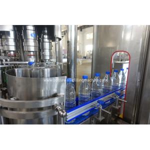 Automatic Pure Drinking Mineral Water Filling Machine PLC Control