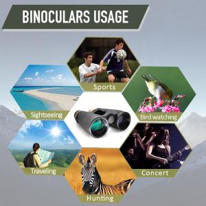 Buy cheap ED Glass 10x42 Anti Reflective Lens Binoculars Waterproof Fogproof Telescopio from wholesalers