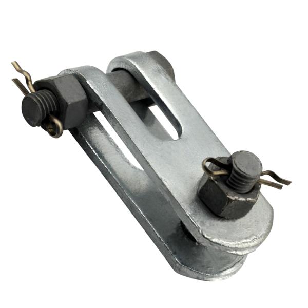 Electricity Galvanized Clevis Tongues Type ZS For Customized Linking Fittings