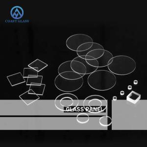 Buy cheap 2mm 3mm Custom Small Size Laser Cut Glass Transparent Panel from wholesalers