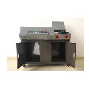 Single Gluing Roller A4 Automatic Book Perfect Binding Machine With 220-300