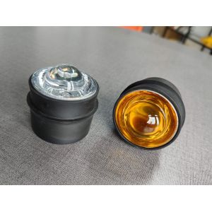 Buy cheap High Reflective Tempered Glass Road Stud with 360° Reflection and Dia5cm*H5cm Size for Enhanced Traffic Safety from wholesalers