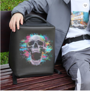 Quality Smart Bluetooth 96x128 HD P3.75 LED Backpack With Display Screen Advertising for sale