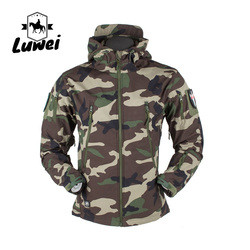 Cotton Hooded Warm Winter Coat Jacket Utility Thick Windbreaker Tactical Jacket
