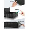 Buy cheap Compact Top Open Fingerprint Hand Gun Safe with Keypad and H100*W360*D280mm Dimensions from wholesalers