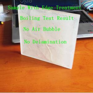 Buy cheap SGS Bacstone Glass Panel With 1-2mm Thin Natural Stone from wholesalers